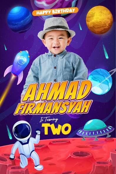 Baliho Hari Ulang Tahun Anak Nasa - Image 1