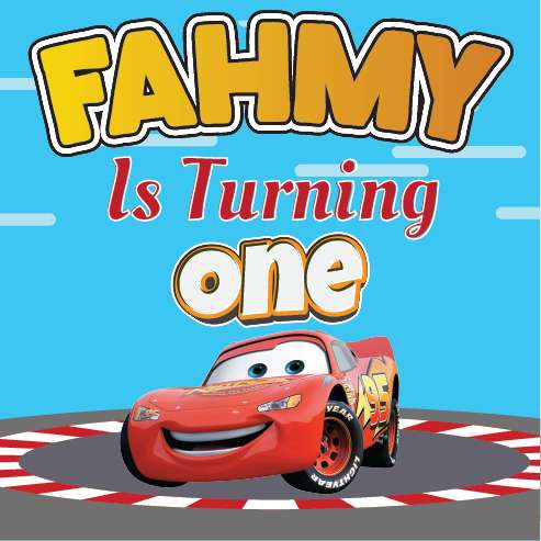 Baliho Ulang Tahun Cars - Image 1