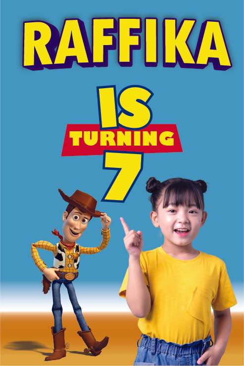 Baliho Ulang Tahun Toy Story - Image 1