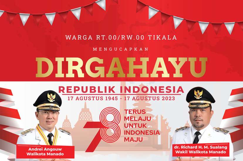 Spanduk Dirgahayu Republik Indonesia - Image 1