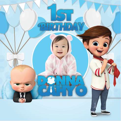 Baliho Ulang Tahun Baby Boss - Image 1