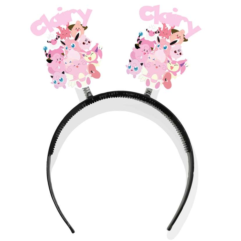 Bando Tuing Tuing Tema Pokemon Pink - Image 1