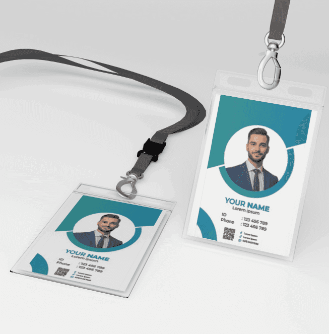 id card tosca kedamaian tenang imbang profesional - Image 1