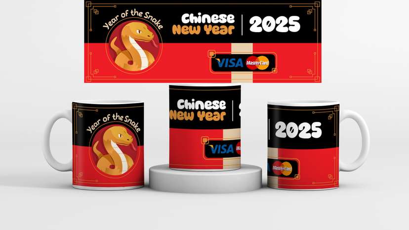 Mug Souvenir Hampers Imlek 2025 - Image 1