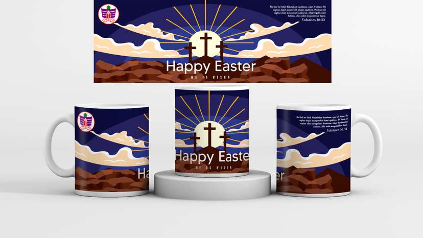 Mug Hampers Souvenir Paskah - Image 1