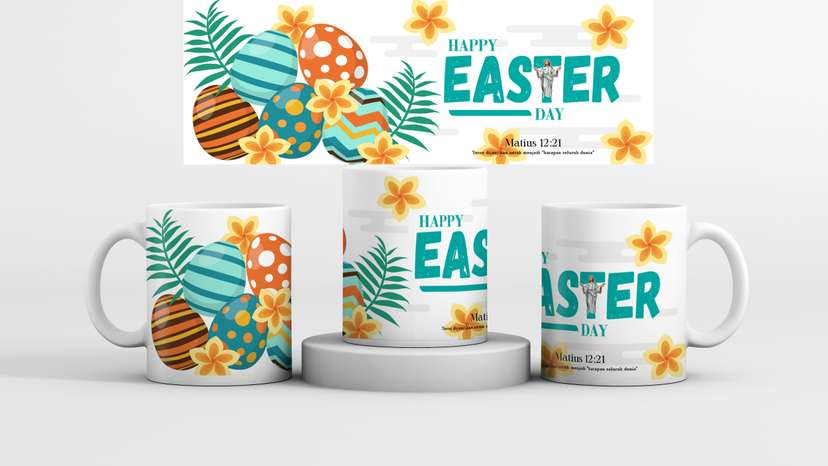 Mug Hampers Souvenir Paskah - Image 1