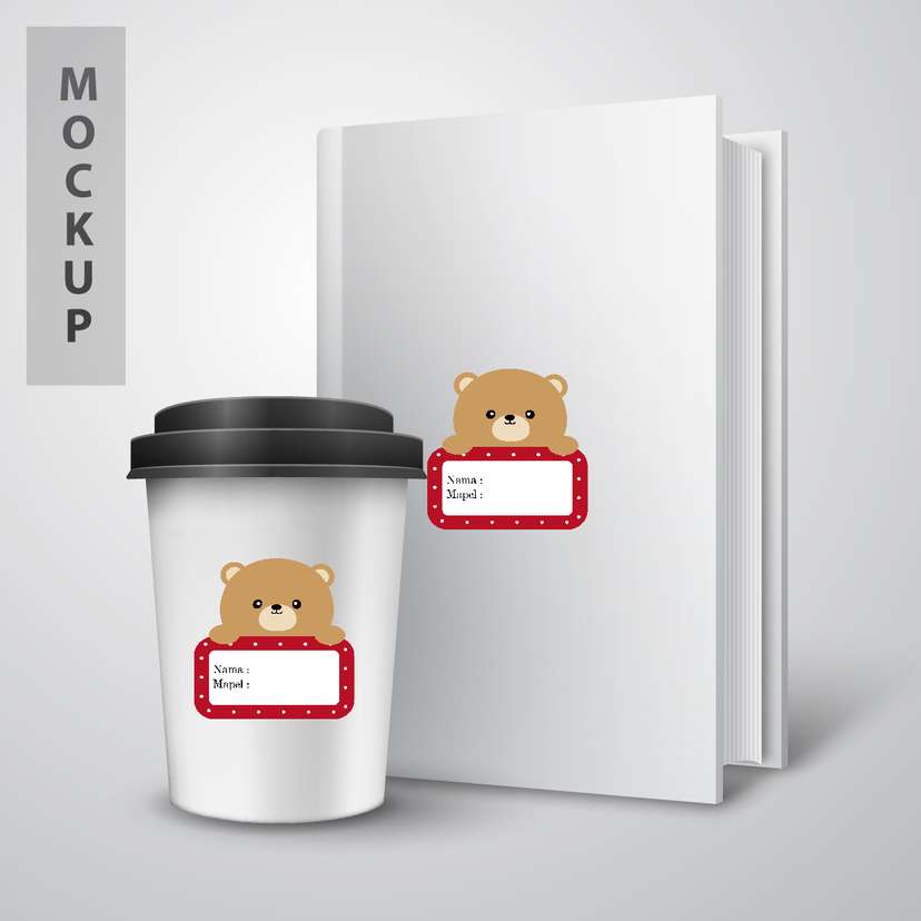 Sticker Nama Tema Animals - Image 1