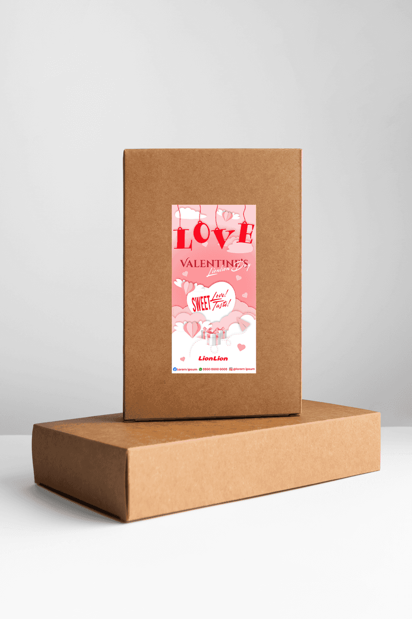 Kartu dan Sticker Valentine - Image 1