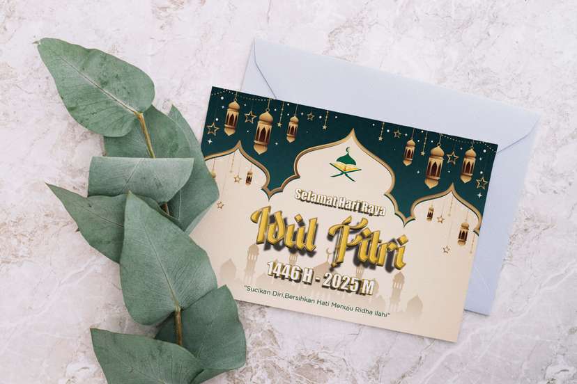 Kartu Ucapan Idul Fitri - Image 1