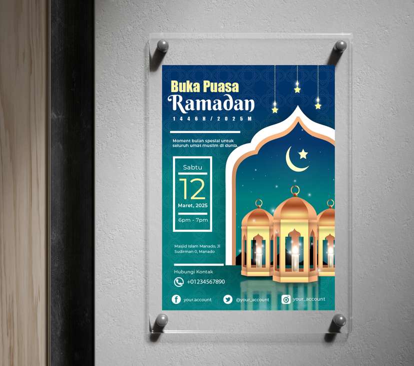Wall Poster Buka Ramadan - Image 1
