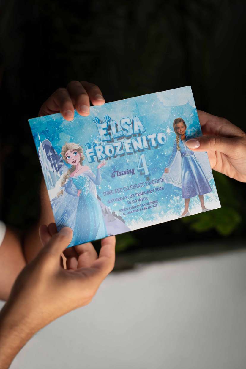 Undangan Ulang Tahun Anak Perempuan - Image 1