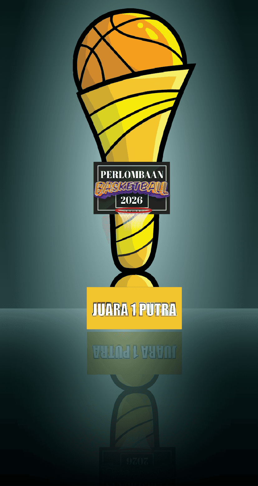 Piagam Akrilik Kejuaraan Basket - Image 1