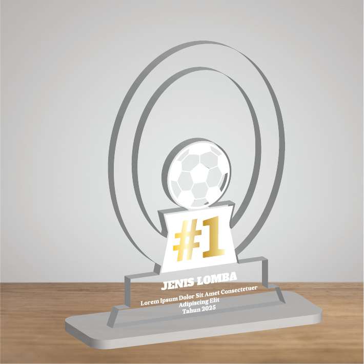 Plakat Penghargaan Akrilik Custom - Image 1
