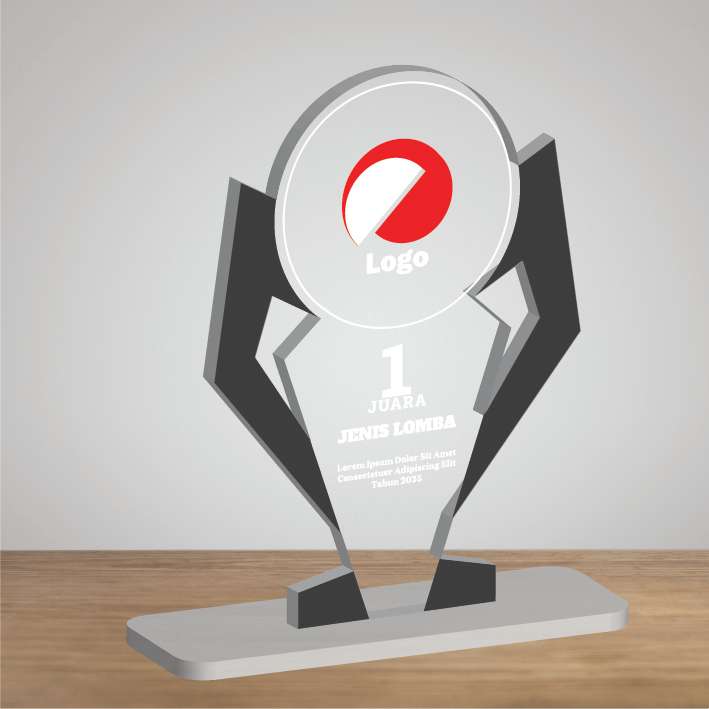 Plakat Penghargaan Akrilik Custom - Image 1