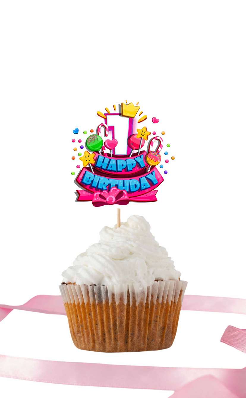 Topper Ulang Tahun Perempuan - Image 1