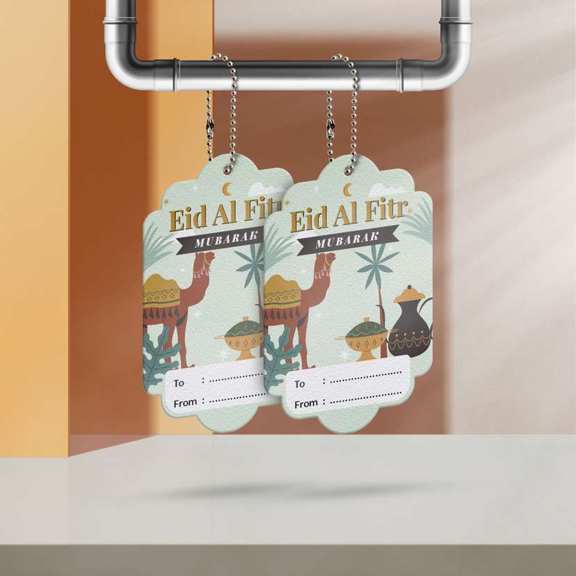 Hang Tag Idul Fitri Islami Timur Tengah - Image 1