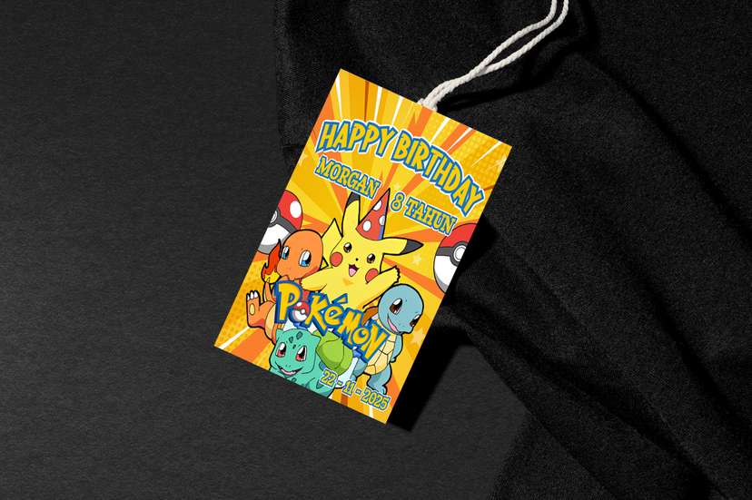 HangTag HUT Pokemon - Image 1