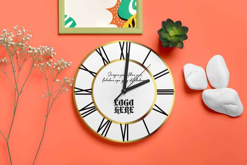 Jam Dinding Simple - Image 1