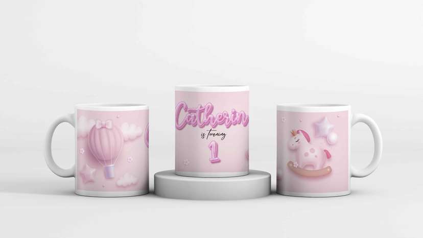 Mug Souvenir Ulang Tahun Perempuan - Image 1