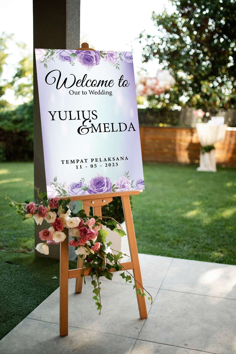 Welcome Sign Bunga - Image 1