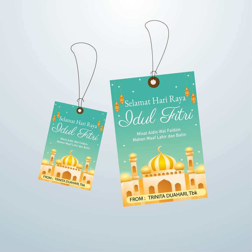 HangTag Hijau Langit Bintang - Image 1