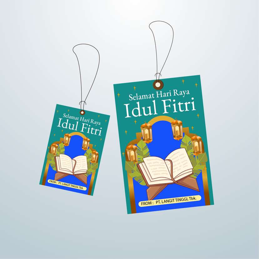 HangTag Lebaran Idul Fitri - Image 1