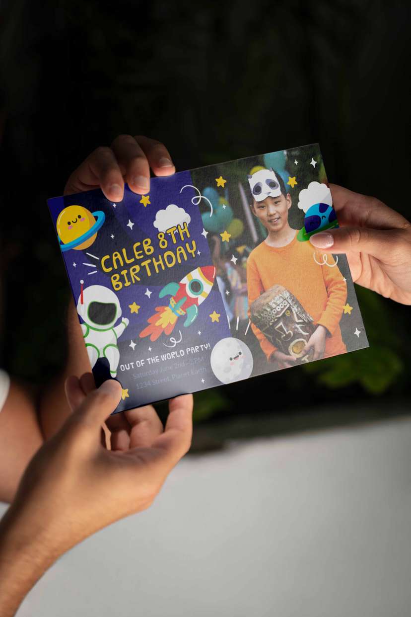 Planet Birthday Invitation - Image 1