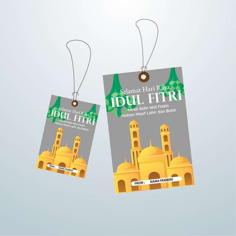 HangTag Ketupat Idul Fitri - Image 1