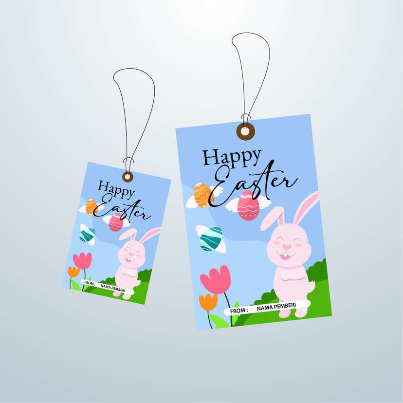 Hangtag paskah - Image 1