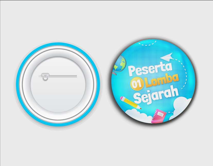 Pin Peserta Lomba Sejarah - Image 1