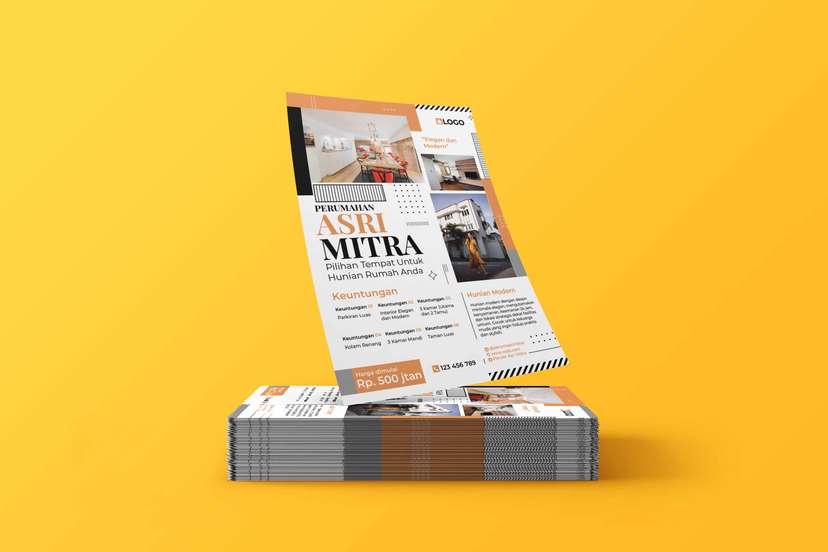 Flyer Promosi Hunian Modern dan Nyaman - Image 1