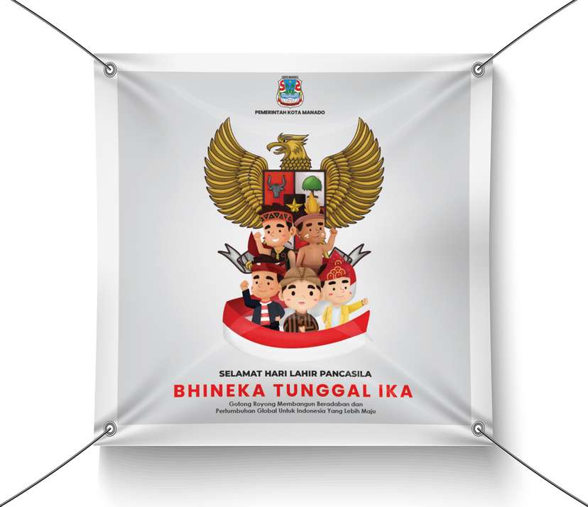 Banner Ucapan Selamat Hari Pancasila - Image 1