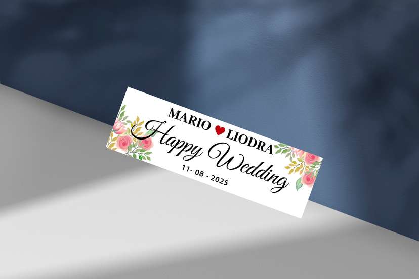 Wedding Plat Flower Pink Elegan - Image 1