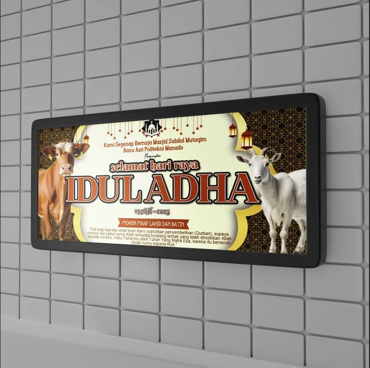 Baliho Idul Adha 1446 H 2025 – Remaja Masjid COKLAT - Image 1