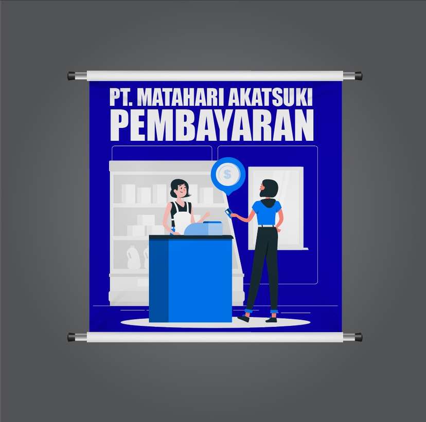 Desain Baliho Pembayaran Digital Modern - Image 1