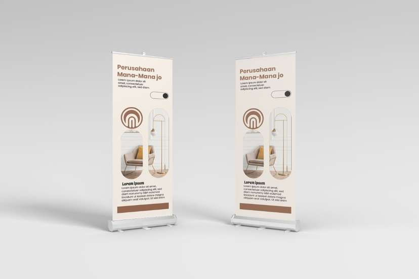 Simplicity Meets Elegance – Banner Perusahaan Modern - Image 1