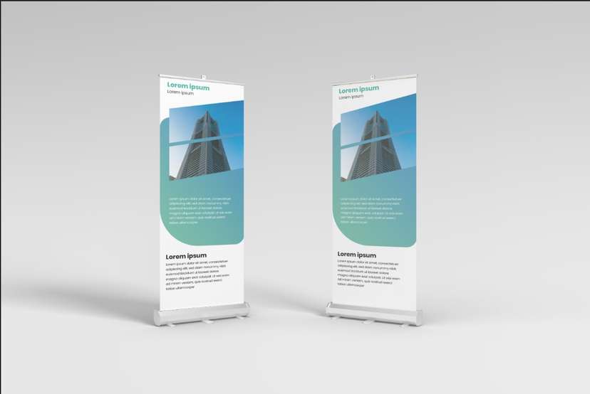 Modern Corporate Banner Design with Professional Touch - Image 1