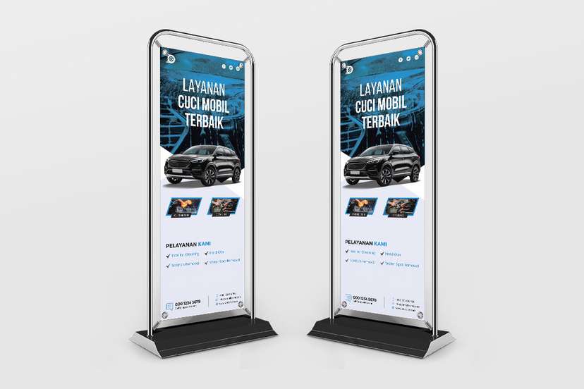 Banner Layanan cuci mobil - Image 1