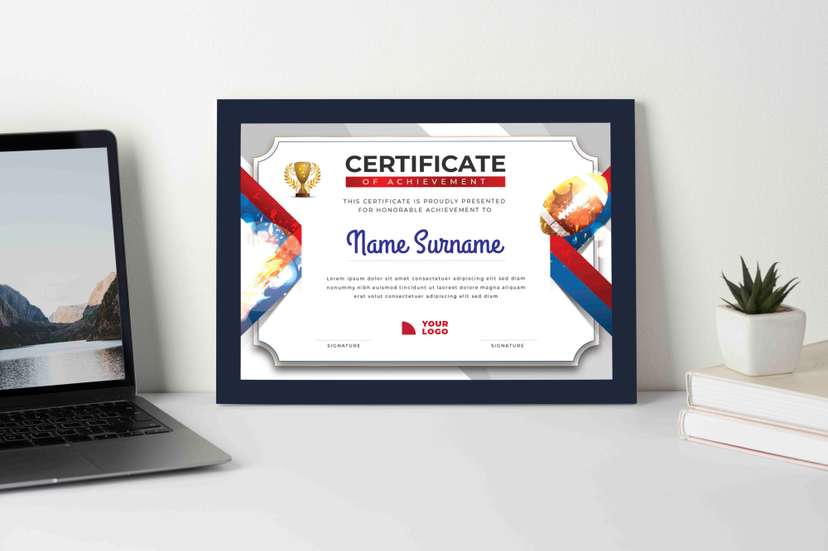 Sertifikat Perusahaan Elegan dengan Sentuhan Modern - Image 1