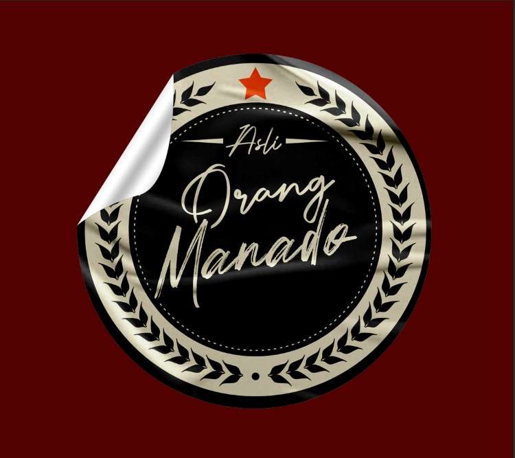 Design Sticker Klasik dan Berkarakter Buat Identitas Orang Manado - Image 1