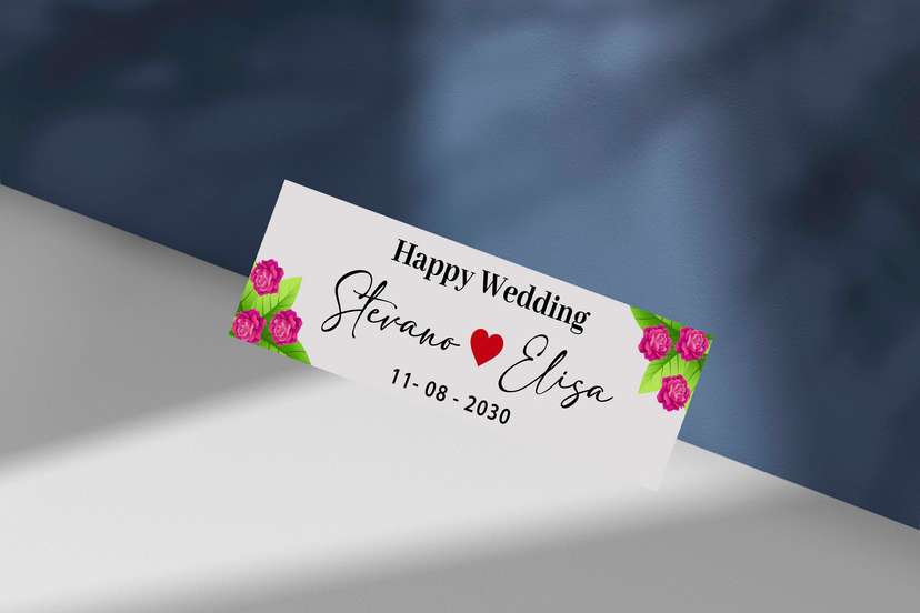 Wedding Plat Floral Lilac Pink Elegan dan Kalem - Image 1