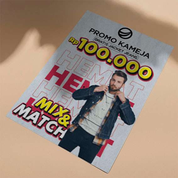 Flyer Promo Kemeja Pria – Tema Street Style - Image 1