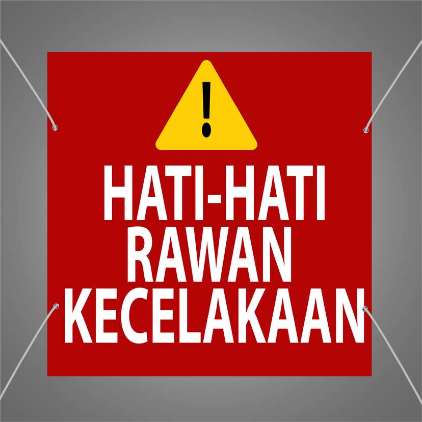 Baliho Peringatan Area Rawan Kecelakaan - Image 1