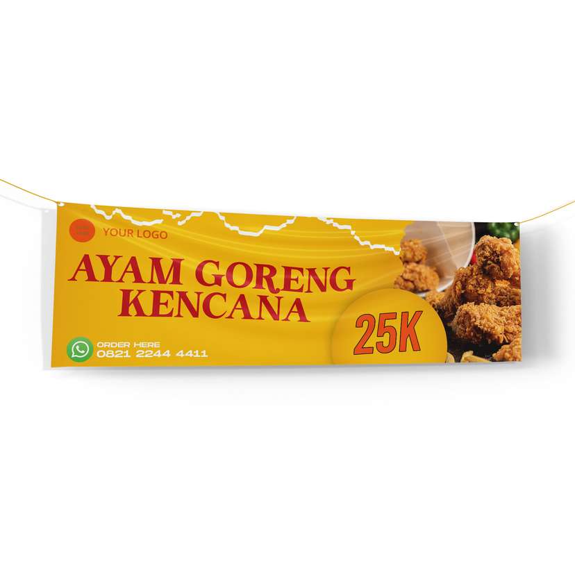 Banner Makanan Ayam Goreng Rasa Juara - Image 1