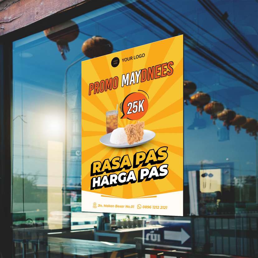 Poster Promo Makanan Paket Ayam - Image 1