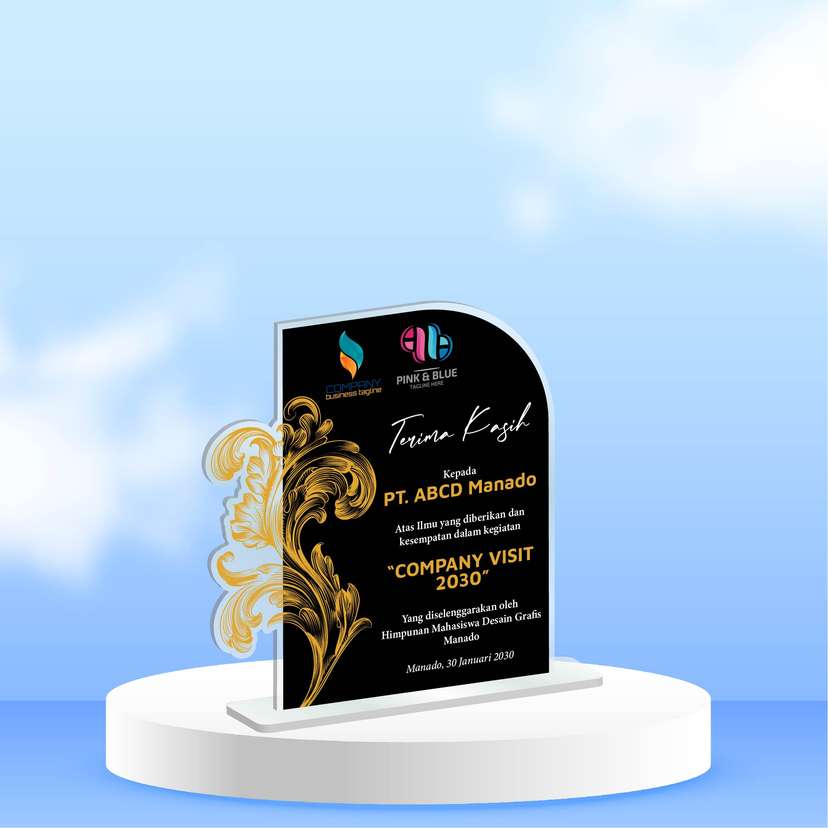 Plakat Apresiasi Kunjungan Perusahaan (Company Visit) - Image 1