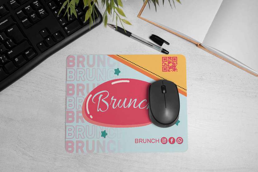 Mousepad Sentuhan Modern untuk Pecinta Sarapan Siang - Image 1