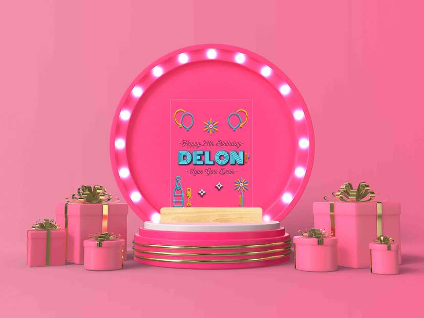 Dream LED Neon Birthday - Image 1