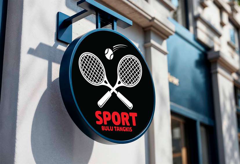 Neon Box Sport Bulu Tangkis Energi Olahraga Dinamis - Image 1