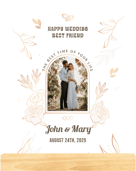 Dream LED Floral Arch Wedding - Image 1